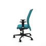 Piqueras Y Crespo Chaise Albacete Confidente Turquoise avec Mécanisme Synchrone