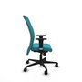 Piqueras Y Crespo Chaise Albacete Confidente Turquoise avec Mécanisme Synchrone