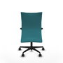 Piqueras Y Crespo Chaise Albacete Confidente Turquoise avec Mécanisme Synchrone