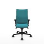 Piqueras Y Crespo Chaise Albacete Confidente Turquoise avec Mécanisme Synchrone