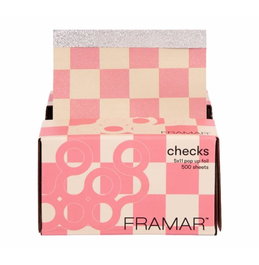 Framar 5X11 Pop-ups Beige/Pink Checkered 500 feuilles