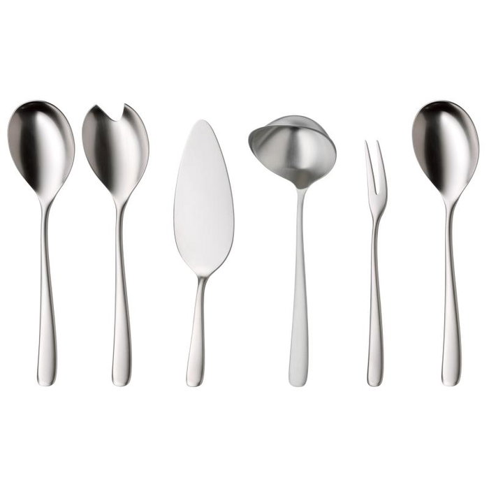 WMF Vision Set de couverts 66 pièces en acier inoxydable Cromargan protect par finition mate