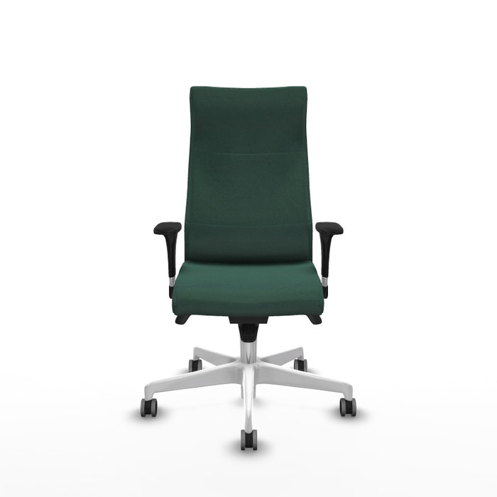 Piqueras Y Crespo Fauteuil Albacete, mécanisme synchrone, Vert bouteille