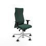 Piqueras Y Crespo Fauteuil Albacete, mécanisme synchrone, Vert bouteille