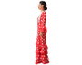 atosa Déguisement Flamenca Rouge à Franges pour Adulte