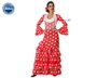 atosa Déguisement Flamenca Rouge à Franges pour Adulte