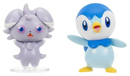 Jazwares Pokémon Battle Figure figurines 2-Pack Psystigri & Tiplouf