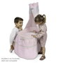 Decuevas Moisés - Lit de poupée en métal et polyester pour poupées jusqu'à 60 cm, produit en espagnol