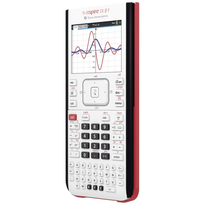 Texas Instruments TI Nspire CX II T Calculatrice graphique, Blanc
