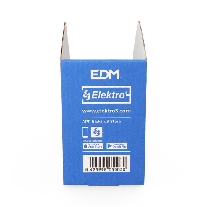 Edm Caisse présentoir matériel électrique, carton bleu, 100 x 370 x 158 mm Edm Caisse présentoir matériel électrique, carton bleu, 100 x 370 x 158 mm