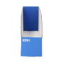 Edm Caisse présentoir matériel électrique, carton bleu, 100 x 370 x 158 mm