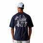 T-shirt à manches courtes homme New Era New Era Mlb Floral Grphc Os Neyyan Blue marine
