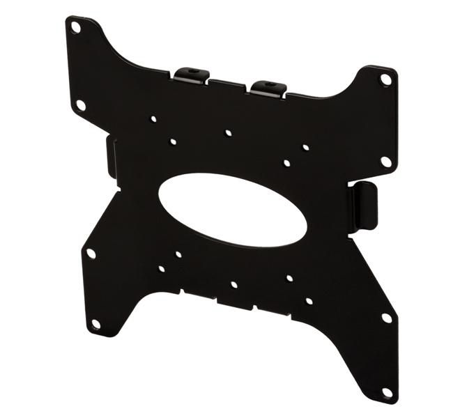 B-Tech Support mural extra-plat pour écran plat jusqu'à 42", charge max 40 kg, compatible VESA 75x75 à 200x200 mm, noir