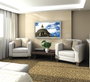 B-Tech Support mural extra-plat pour écran plat jusqu'à 42", charge max 40 kg, compatible VESA 75x75 à 200x200 mm, noir