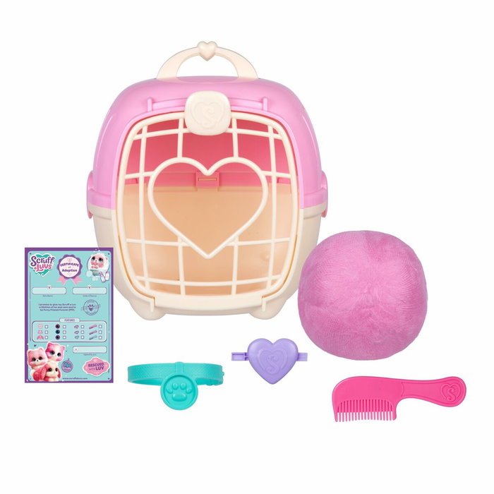 Scruff A Luvs Animaux en peluche - Boule de poils Rose - Modèle aléatoire Scruff A Luvs Animaux en peluche - Boule de poils Rose - Modèle aléatoire