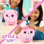 Scruff A Luvs Animaux en peluche - Boule de poils Rose - Modèle aléatoire