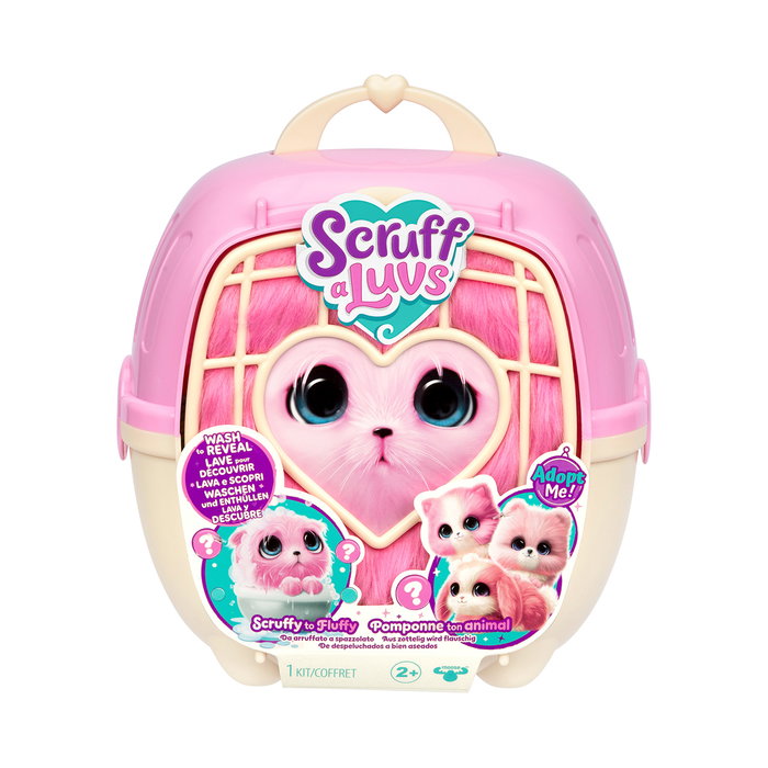 Scruff A Luvs Animaux en peluche - Boule de poils Rose - Modèle aléatoire Scruff A Luvs Animaux en peluche - Boule de poils Rose - Modèle aléatoire