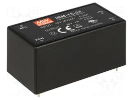 MEAN WELL IRM-15-24 Convertisseur AC/DC 15,12W 24V DC