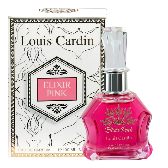 Louis Cardin Elixir Pink Eau de Parfum pour femme 100 ml Louis Cardin Elixir Pink Eau de Parfum pour femme 100 ml
