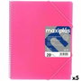 Grafoplas Classeur MAXIPLÁS Fuchsia A4 (5 Unités)