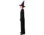 Atosa Déguisement de Mage Adulte - Tunique et Chapeau Noir XS-S