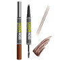 Maybelline Brow Insert Crayon Précision et Gel Fibreux Densifiant pour Sourcils Teinte Brun Moyen 1 Unité
