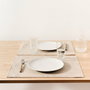Set de table Belum Liso Beige 50 x 40 cm Lisse 2 Unités