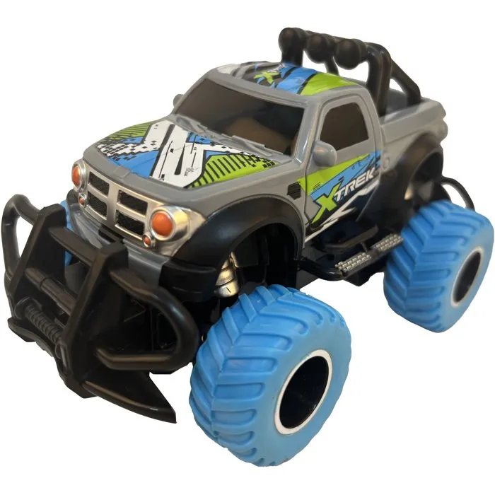 Silverlit Voiture radiocommandée EXOST X-Trek mini - 2.4 GHz - Gros pneus tout-terrain - Pour enfants dès 5 ans