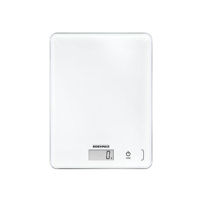 Soehnle Page Compact 300 - Balance de cuisine numérique, blanche (Ref: 61501)