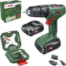Bosch EasyImpact 18V-40 Perceuse à percussion sans fil avec 2 batteries 2,0 Ah