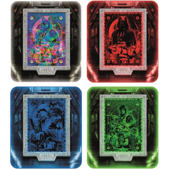 Clementoni Star Wars - The Metamorphic Art Collection - Puzzle lumineux 520 pièces