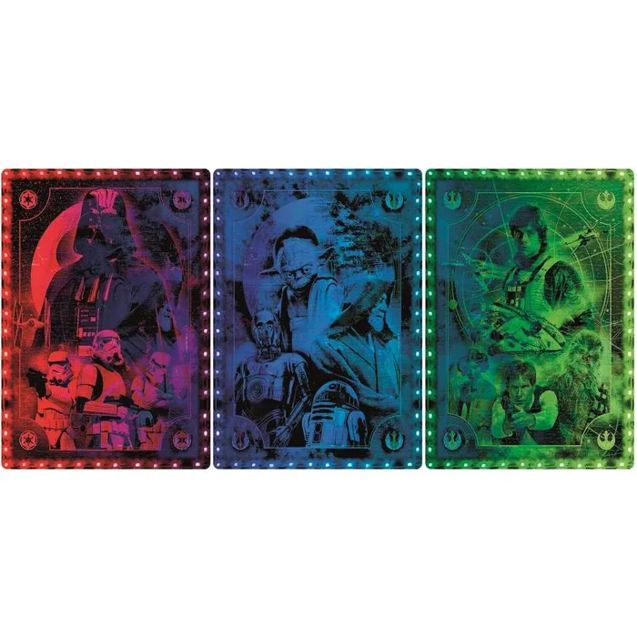 Clementoni Star Wars - The Metamorphic Art Collection - Puzzle lumineux 520 pièces