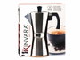 Kinvara Cafetière Aluminium 9 Tasses avec Anse 19 x 21,5 x 10,5 cm Argent (Set de 12)