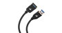 IOGEAR Câble d'extension USB 3.0 Mâle vers Femelle, 30 cm, débit 5 Gbps, compatible USB 2.0/1.1