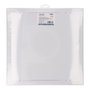 Edm Trappe de visite carrée encastrable abs 30x30cm blanche pour pladur avec mécanisme push-pull