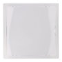 Edm Trappe de visite carrée encastrable abs 30x30cm blanche pour pladur avec mécanisme push-pull