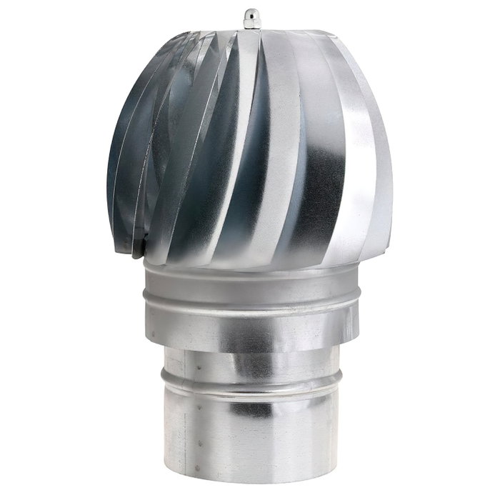 WOLFPACK LINEA PROFESIONAL Chapeau extracteur galvanisé pour poêle 120 mm WOLFPACK LINEA PROFESIONAL Chapeau extracteur galvanisé pour poêle 120 mm
