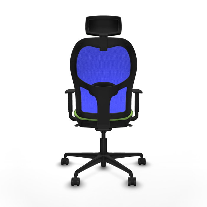 Piqueras y Crespo Chaise de Bureau Jorquera Pistache et Bleu Piqueras y Crespo Chaise de Bureau Jorquera Pistache et Bleu