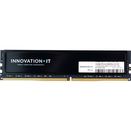 Innovation IT Mémoire RAM DDR4 16 Go UDIMM 3200 MHz PC4-25600 CL16 avec Dissipateur