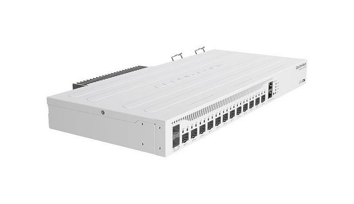 MikroTik CCR2004-1G-12S+2XS Routeur 1x 1G Ethernet, 12x 10G SFP+, 2x 25G SFP28 - Jusqu'à 3.4 Gbps