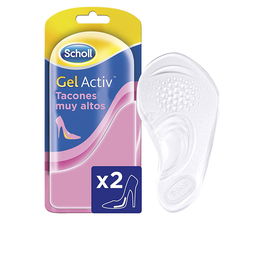 Scholl Semelles GEL ACTIV pour Talons Hauts - Confort Anti-Glisse Unisexe (1 Paire)