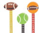PINCELLO Set de 3 stylos avec gomme Assortiment 2