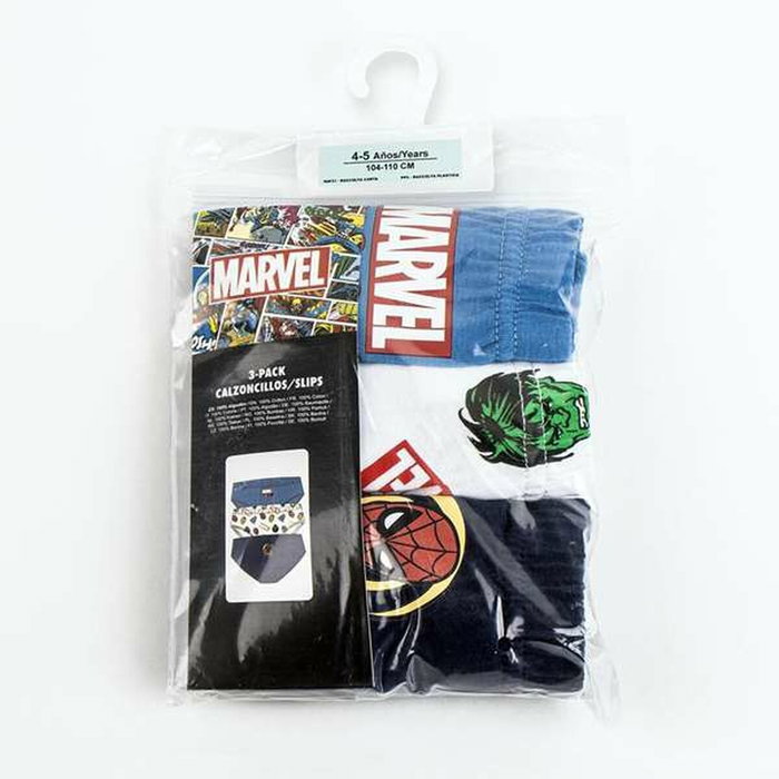Lot de slips Marvel Multicouleur Lot de slips Marvel Multicouleur