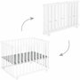 Roba Parc bébé pliable Little Stars Motif Étoile Blanc