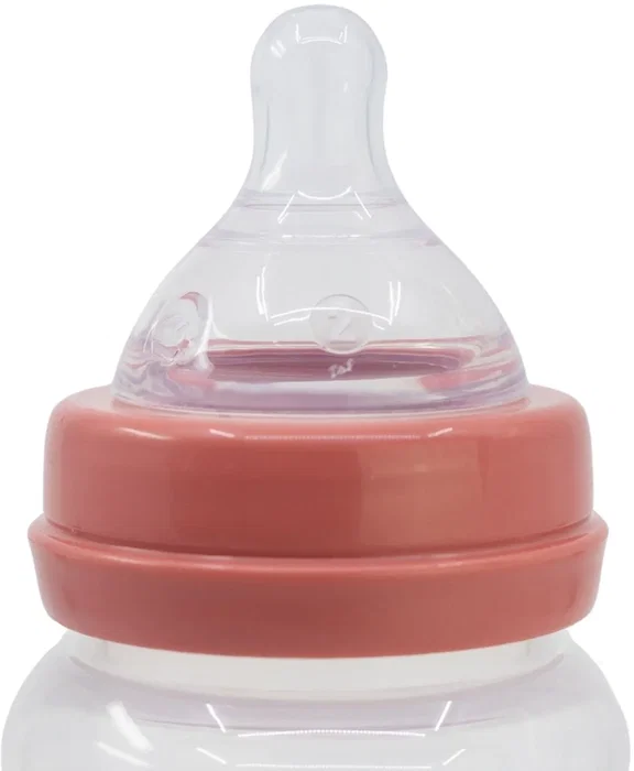 Disney Baby Lot de 2 biberons Minnie Collector 360 ml Tétine en silicone avec débit réglable 3 positions