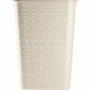 Curver Coffre à linge Softex 56 L Blanc cassé