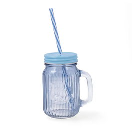 Jarra Vidrio con Tapa Acero Maison Quid 45 cL