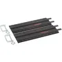 Bosch - Rail de guidage pour scie circulaire PKS 55 A / 66 A/AF - 2 rails de 700 mm en plastique gris pour coupes à 45° et 90°