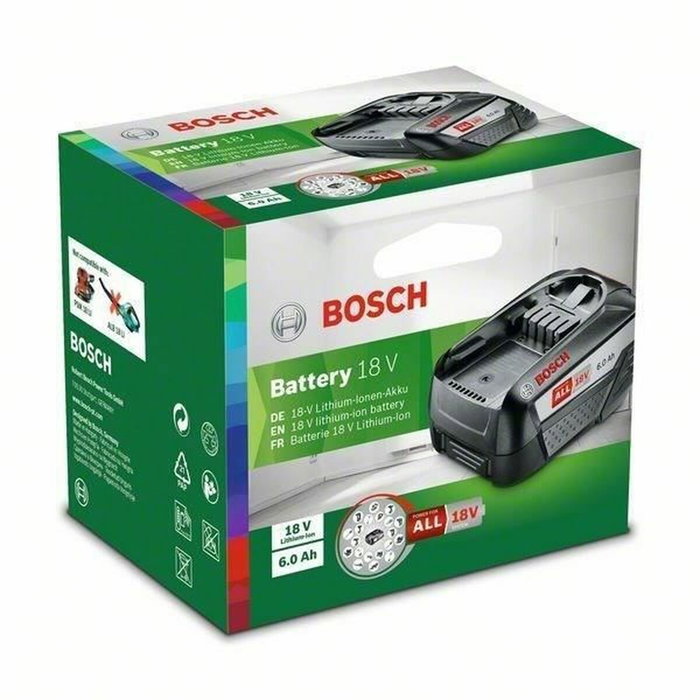 Bosch Batterie 18V 6Ah POWER FOR ALL 18V Bosch Batterie 18V 6Ah POWER FOR ALL 18V