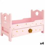 Lit Woomax Rose 4 Unités 31 x 20 x 16 cm